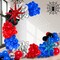 332PCS Spider Balloon Arch Kit with White Web – Red, Blue, Black & Silver Balloon Garland (5–18 Inch) for Superhero, Baby Shower, Birthday & Party Decorations